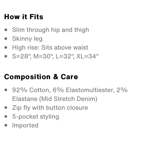 Levi’s High Rise Skinny- NEW with tags - Picture 10 of 11